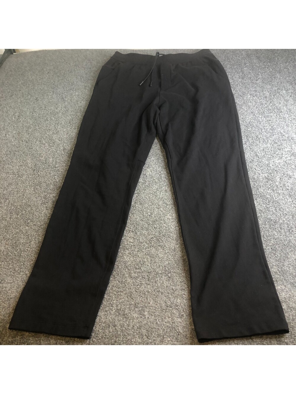 Lululemon Mens Discipline Sweat Pant Luon Black LM5571S Size Large Active Yoga